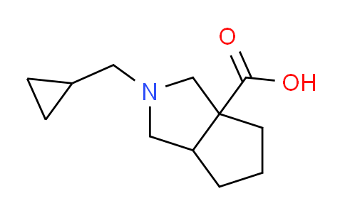 CAS No. 1142202-12-7, 2-(cyclopropylmethyl)hexahydrocyclopenta[c]pyrrole-3a(1H)-carboxylic acid