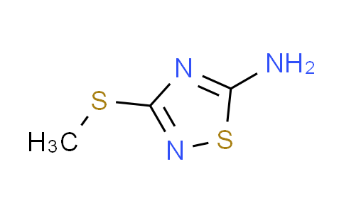 CAS No. 6913-13-9, 3-(methylthio)-1,2,4-thiadiazol-5-amine