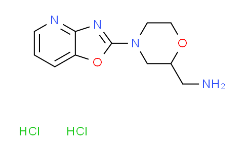 CAS No. 1158406-56-4, [(4-[1,3]oxazolo[4,5-b]pyridin-2-yl-2-morpholinyl)methyl]amine dihydrochloride