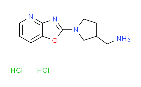 CAS No. 1158232-06-4, [(1-[1,3]oxazolo[4,5-b]pyridin-2-yl-3-pyrrolidinyl)methyl]amine dihydrochloride