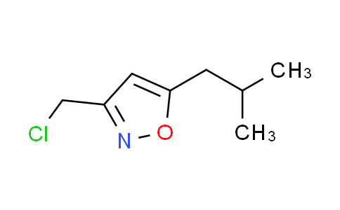 CAS No. 1142210-99-8, 3-(chloromethyl)-5-isobutylisoxazole