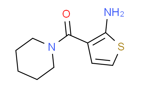 CAS No. 590351-58-9, 3-(piperidin-1-ylcarbonyl)thiophen-2-amine