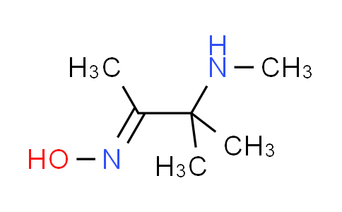 CAS No. 90713-76-1, (2E)-3-methyl-3-(methylamino)butan-2-one oxime