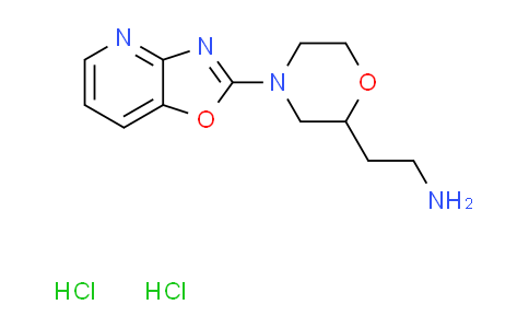 CAS No. 1158736-09-4, [2-(4-[1,3]oxazolo[4,5-b]pyridin-2-yl-2-morpholinyl)ethyl]amine dihydrochloride
