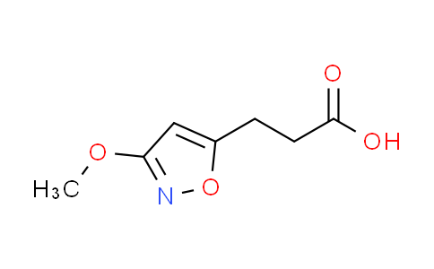 CAS No. 52898-06-3, 3-(3-methoxyisoxazol-5-yl)propanoic acid