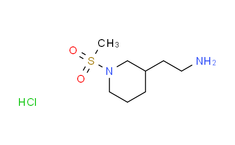 CAS No. 1185302-17-3, {2-[1-(methylsulfonyl)-3-piperidinyl]ethyl}amine hydrochloride