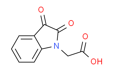 CAS No. 60705-96-6, (2,3-dioxo-2,3-dihydro-1H-indol-1-yl)acetic acid