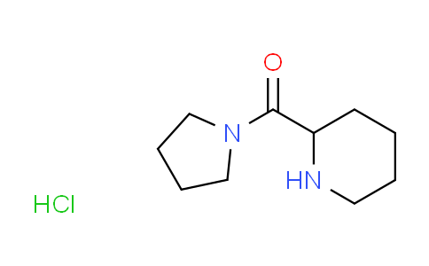 CAS No. 690634-81-2, 2-(1-pyrrolidinylcarbonyl)piperidine hydrochloride