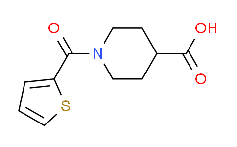 CAS No. 147636-34-8, 1-(2-thienylcarbonyl)piperidine-4-carboxylic acid