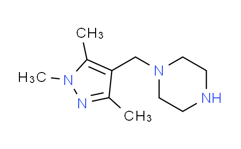 CAS No. 957514-00-0, 1-[(1,3,5-trimethyl-1H-pyrazol-4-yl)methyl]piperazine
