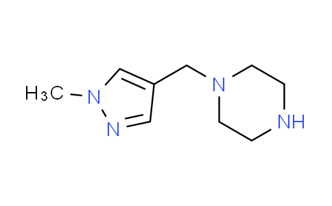 CAS No. 1001757-59-0, 1-[(1-methyl-1H-pyrazol-4-yl)methyl]piperazine