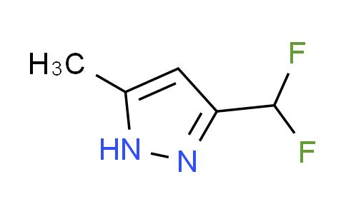 CAS No. 936033-61-3, 3-(difluoromethyl)-5-methyl-1H-pyrazole