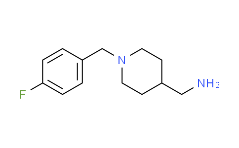 CAS No. 174561-02-5, 1-[1-(4-fluorobenzyl)piperidin-4-yl]methanamine