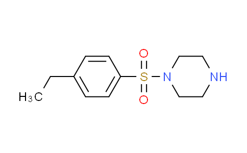 CAS No. 777879-15-9, 1-[(4-ethylphenyl)sulfonyl]piperazine