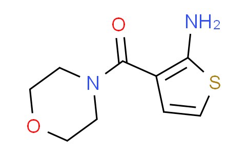 CAS No. 590357-48-5, 3-(morpholin-4-ylcarbonyl)thiophen-2-amine