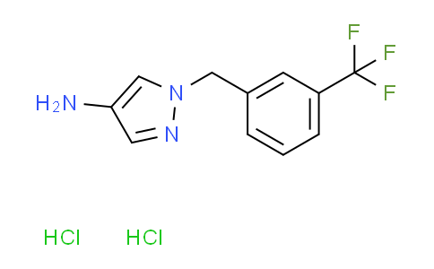 CAS No. 1177355-59-7, 1-[3-(trifluoromethyl)benzyl]-1H-pyrazol-4-amine dihydrochloride