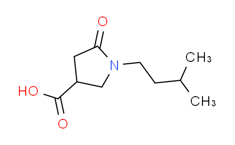 CAS No. 944648-73-1, 1-(3-methylbutyl)-5-oxopyrrolidine-3-carboxylic acid