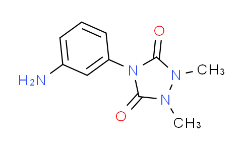CAS No. 1160263-99-9, 4-(3-aminophenyl)-1,2-dimethyl-1,2,4-triazolidine-3,5-dione