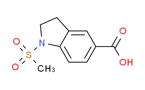 CAS No. 712319-44-3, 1-(methylsulfonyl)indoline-5-carboxylic acid