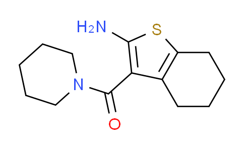 DY600319 | 331760-59-9 | 3-(piperidin-1-ylcarbonyl)-4,5,6,7-tetrahydro-1-benzothiophen-2-amine