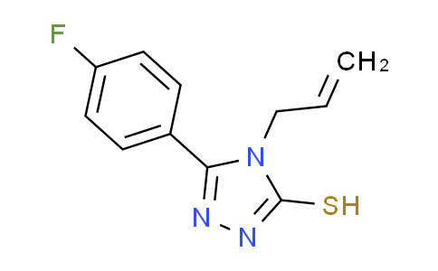 CAS No. 205806-31-1, 4-allyl-5-(4-fluorophenyl)-4H-1,2,4-triazole-3-thiol