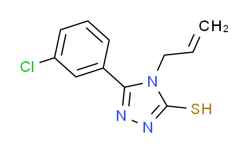 CAS No. 92286-36-7, 4-allyl-5-(3-chlorophenyl)-4H-1,2,4-triazole-3-thiol