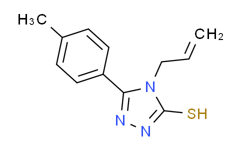 CAS No. 93378-58-6, 4-allyl-5-(4-methylphenyl)-4H-1,2,4-triazole-3-thiol