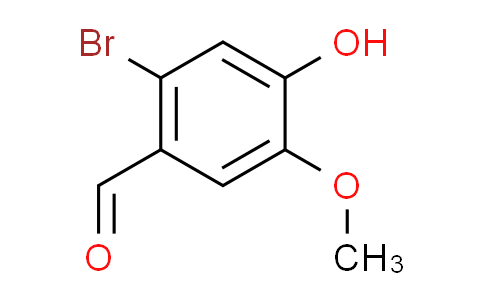 CAS No. 60632-40-8, 2-bromo-4-hydroxy-5-methoxybenzaldehyde