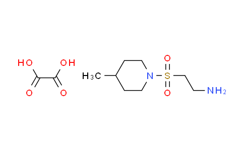 CAS No. 1185304-35-1, {2-[(4-methyl-1-piperidinyl)sulfonyl]ethyl}amine oxalate