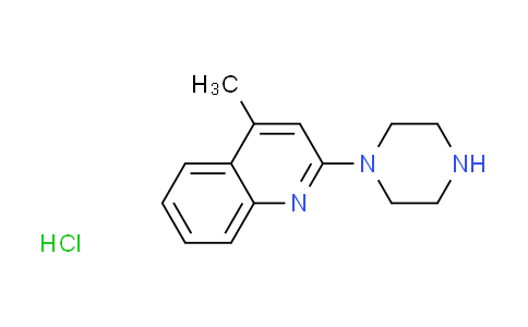 CAS No. 1071545-91-9, 4-methyl-2-(1-piperazinyl)quinoline hydrochloride
