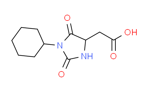 CAS No. 1008075-30-6, (1-cyclohexyl-2,5-dioxoimidazolidin-4-yl)acetic acid