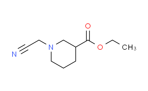 CAS No. 946702-02-9, ethyl 1-(cyanomethyl)piperidine-3-carboxylate