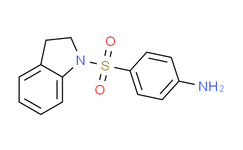 CAS No. 314284-67-8, 4-(2,3-dihydro-1H-indol-1-ylsulfonyl)aniline