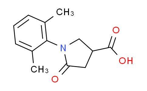 CAS No. 63674-48-6, 1-(2,6-dimethylphenyl)-5-oxopyrrolidine-3-carboxylic acid