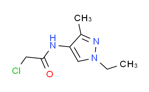 CAS No. 957514-01-1, 2-chloro-N-(1-ethyl-3-methyl-1H-pyrazol-4-yl)acetamide
