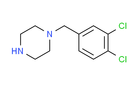 CAS No. 55513-17-2, 1-(3,4-dichlorobenzyl)piperazine
