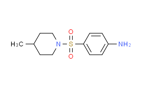 CAS No. 314285-39-7, 4-[(4-methylpiperidin-1-yl)sulfonyl]aniline