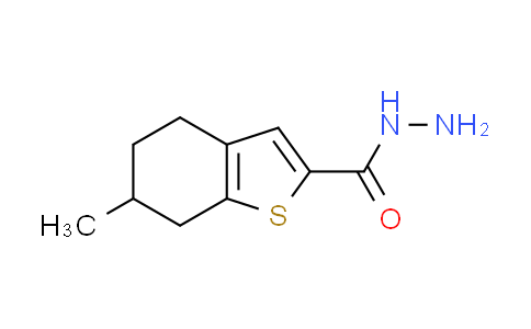 DY600397 | 956576-52-6 | 6-methyl-4,5,6,7-tetrahydro-1-benzothiophene-2-carbohydrazide