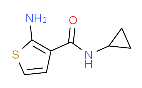 CAS No. 590352-44-6, 2-amino-N-cyclopropylthiophene-3-carboxamide