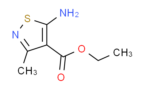 CAS No. 34859-65-9, ethyl 5-amino-3-methylisothiazole-4-carboxylate