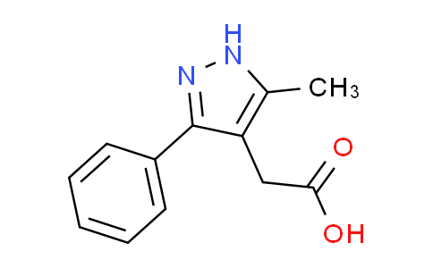 CAS No. 1239325-89-3, (5-methyl-3-phenyl-1H-pyrazol-4-yl)acetic acid