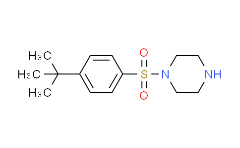 CAS No. 379244-68-5, 1-[(4-tert-butylphenyl)sulfonyl]piperazine