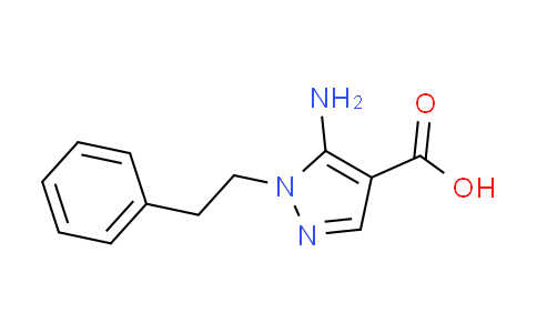 CAS No. 443107-13-9, 5-amino-1-(2-phenylethyl)-1H-pyrazole-4-carboxylic acid