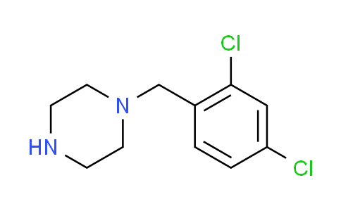 CAS No. 51619-56-8, 1-(2,4-dichlorobenzyl)piperazine