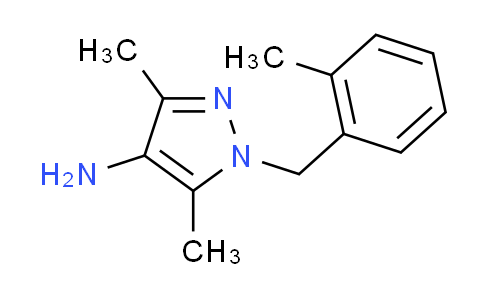 CAS No. 514801-09-3, 3,5-dimethyl-1-(2-methylbenzyl)-1H-pyrazol-4-amine