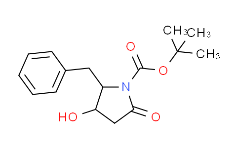 CAS No. 109579-10-4, tert-butyl rac-(2S,3S)-2-benzyl-3-hydroxy-5-oxopyrrolidine-1-carboxylate