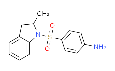 CAS No. 774586-92-4, 4-[(2-methyl-2,3-dihydro-1H-indol-1-yl)sulfonyl]aniline