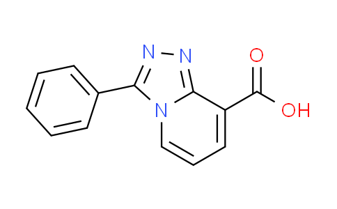 CAS No. 1082193-69-8, 3-phenyl[1,2,4]triazolo[4,3-a]pyridine-8-carboxylic acid