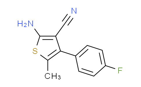 CAS No. 884497-33-0, 2-amino-4-(4-fluorophenyl)-5-methylthiophene-3-carbonitrile