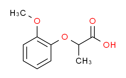 CAS No. 7309-51-5, 2-(2-methoxyphenoxy)propanoic acid